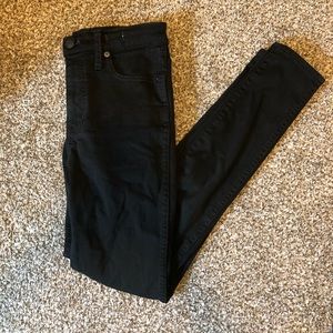 Madewell black skinny jeans size 26. See description.